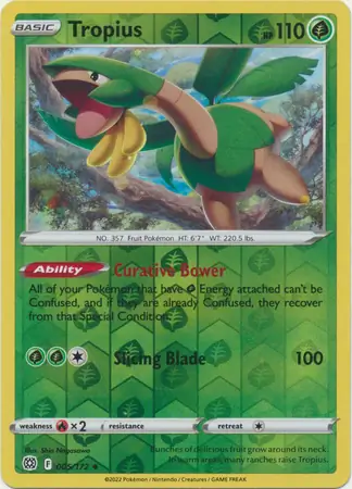 Tropius Reverse Holo 005