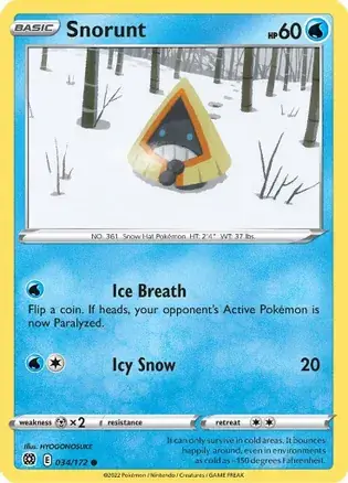 Snorunt 034 Normal