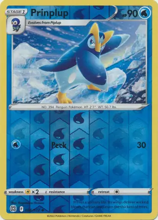 Prinplup Reverse Holo 036