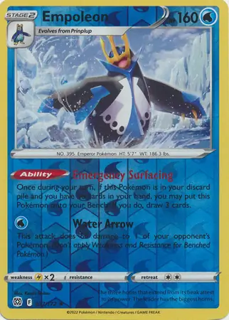 Empoleon Reverse Holo 037