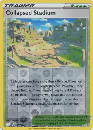Collapsed Stadium Reverse Holo 137