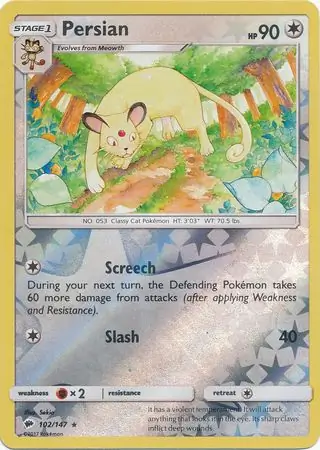 Persian Reverse Holo 102 Normal