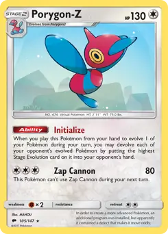Porygon-Z 105 Normal