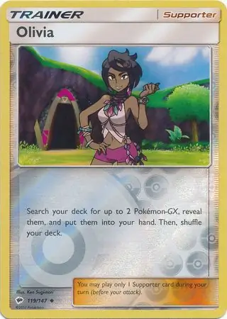 Olivia Reverse Holo 119