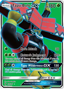 Full Art Tapu Bulu GX 130 Normal