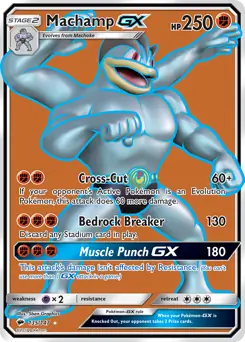 Full Art Machamp GX 135 Normal