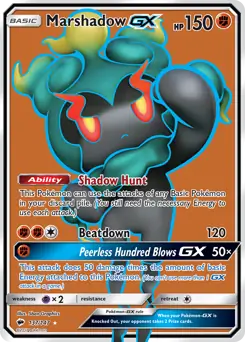 Full Art Marshadow GX 137 Normal