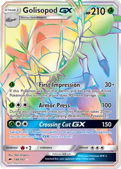 Golisopod GX Secret 148 Normal