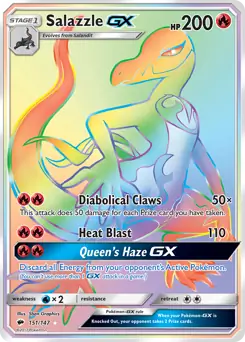 Salazzle GX Secret 151