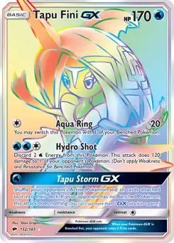 Tapu Fini GX Secret 152 Normal
