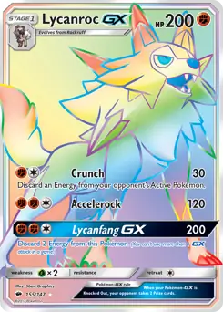 Lycanroc GX Secret 155 Normal