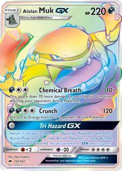 Alolan Muk GX Secret 157 Normal