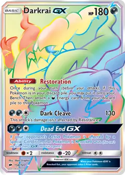 Darkrai GX Secret 158 Normal