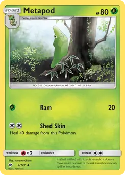 Metapod 2 Normal