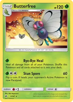 Butterfree 3 Normal
