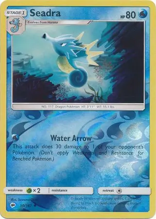 Seadra Reverse Holo 30 Normal