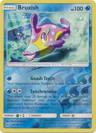 Bruxish Reverse Holo 38 Normal