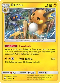 Raichu 41 Normal