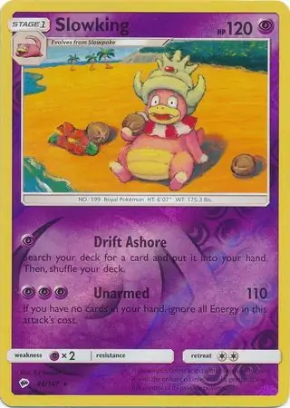 Slowking Reverse Holo 48 Normal