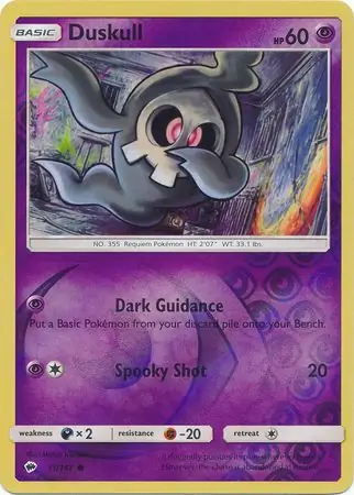 Duskull Reverse Holo 51 Normal