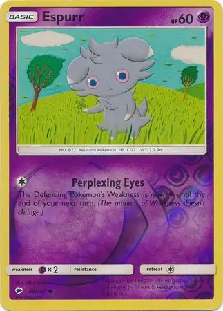 Espurr Reverse Holo 59