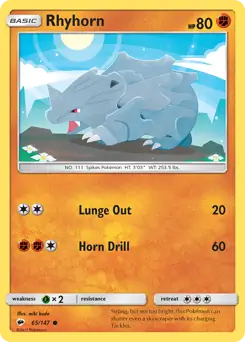 Rhyhorn 65 Normal