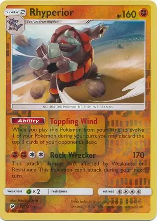 Rhyperior Reverse Holo 67