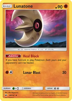 Lunatone 68 Normal