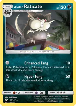 Alolan Raticate 82 Normal