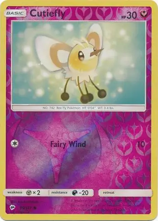 Cutiefly Reverse Holo 95