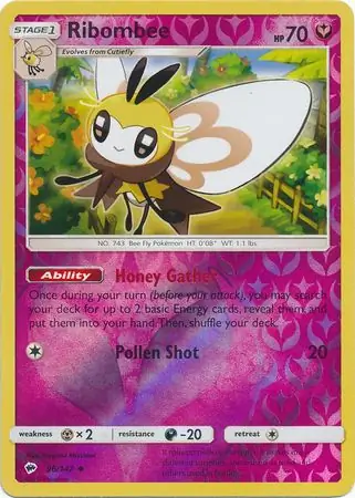 Ribombee Reverse Holo 96 Normal