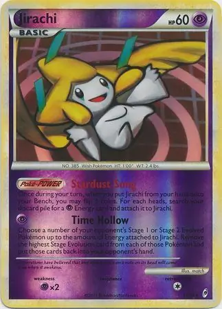 Jirachi Reverse Holo 11 Normal