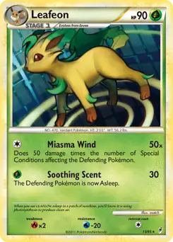 Leafeon Holo 13 Normal