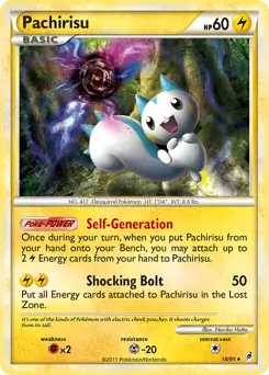 Pachirisu Holo 18 Normal