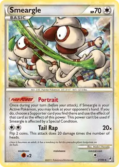 Smeargle Holo 21 Normal