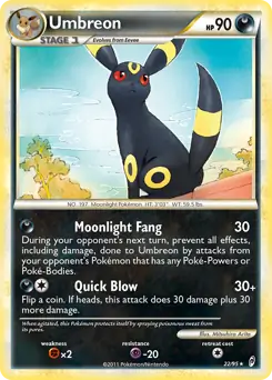 Umbreon Holo 22 Normal