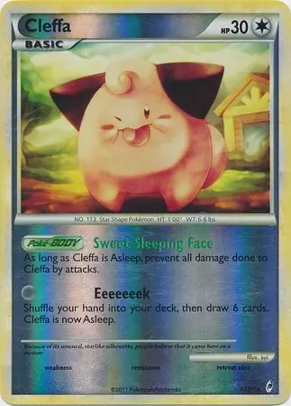 Cleffa Reverse Holo 24 Normal