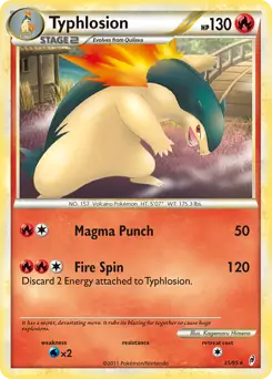 Typhlosion 35 Normal