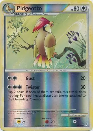 Pidgeotto Reverse Holo 48 Normal