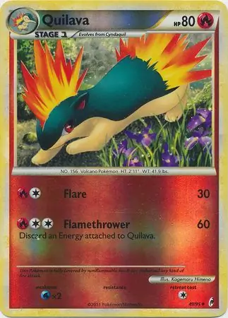 Quilava Reverse Holo 49