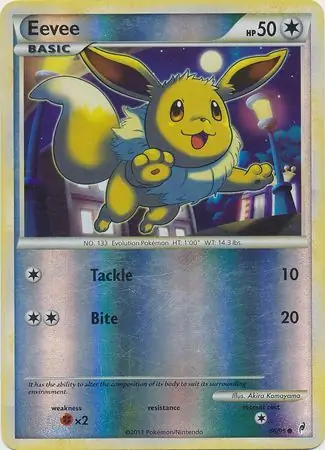 Eevee Reverse Holo 56 Normal