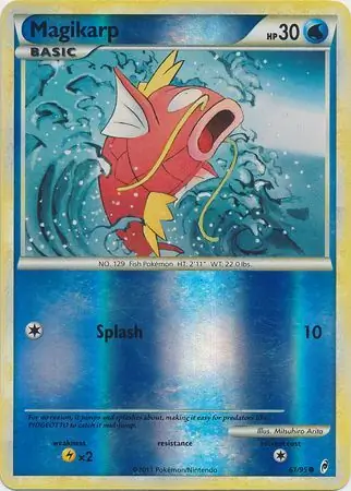 Magikarp Reverse Holo 61 Normal