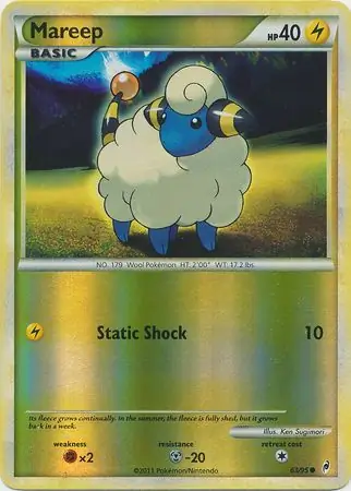 Mareep Reverse Holo 63