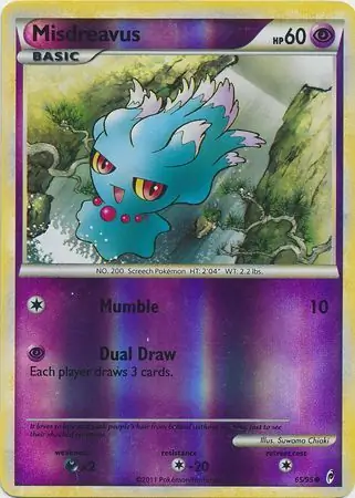 Misdreavus Reverse Holo 65