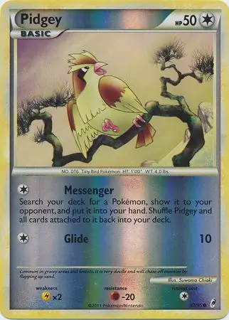 Pidgey Reverse Holo 67 Normal