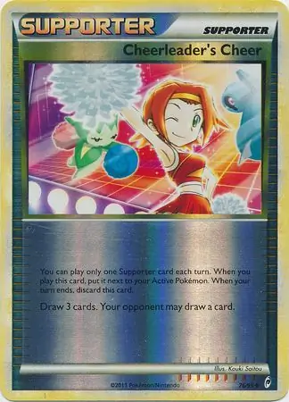 Cheerleader's Cheer Reverse Holo 76