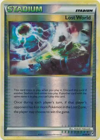 Lost World Reverse Holo 81 Normal