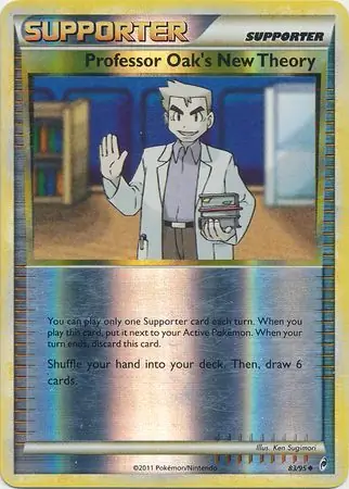 Professor Oak's New Theory Reverse Holo 83 Normal