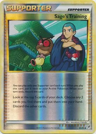 Sage's Training Reverse Holo 85