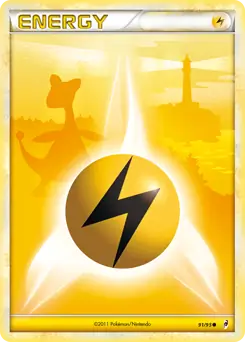 Lightning Energy Reverse Holo 91 Normal